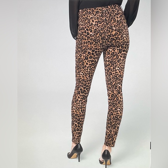 NWT WHBM Sculpt HighRise Leopard Skinny Ankle Sz 2 - Picture 2 of 15